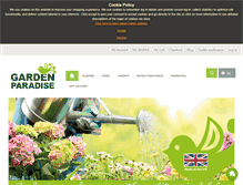 Tablet Screenshot of gardenparadise.net